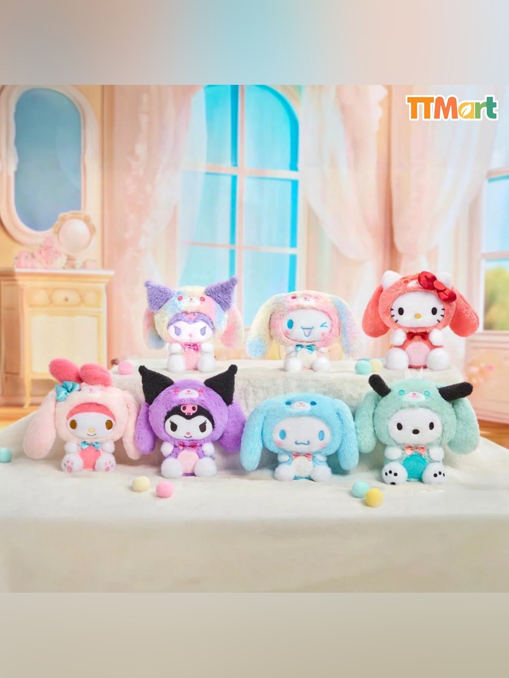 SANRIO Overjoy Plush Series Blind Box - Picture 6 of 8